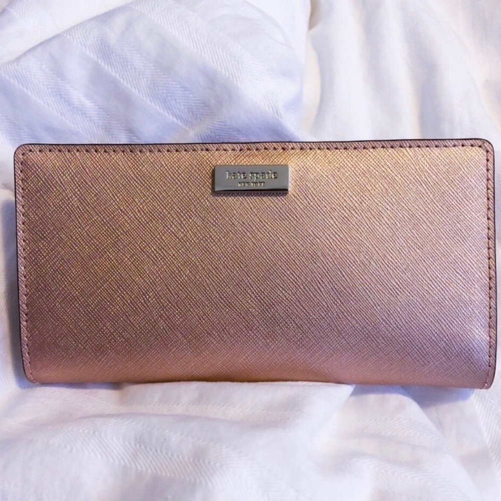 Kate Spade Rose Gold As New Wallet